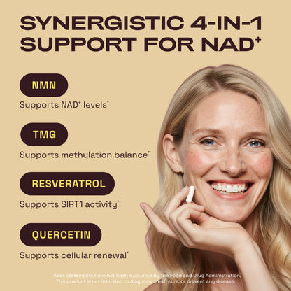 BUNDLE: Cata-Kor NMN Longevity Support & Beauty Blend (CA AKG, Hyaluronic Acid & Biotin)