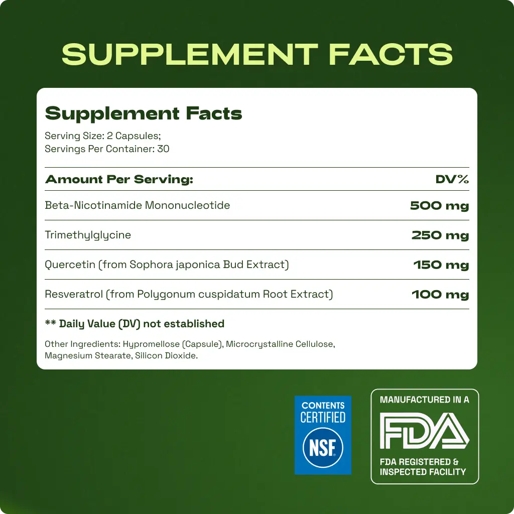 Cata-Kor NMN 4-in-1 Complex: The Complete NAD+ Support Formula